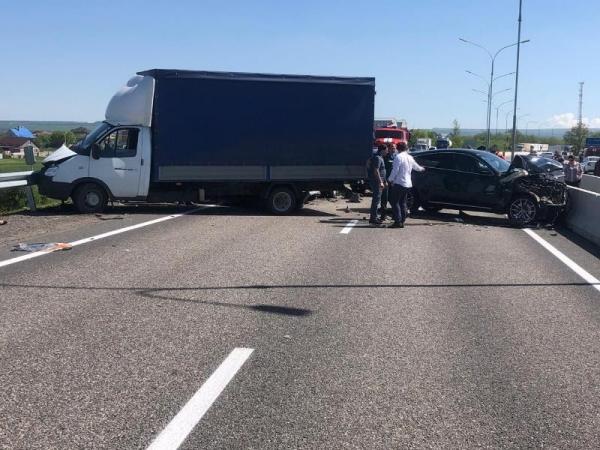 Массовое ДТП с жертвами произошло из-за горящих полей под Ессентуками